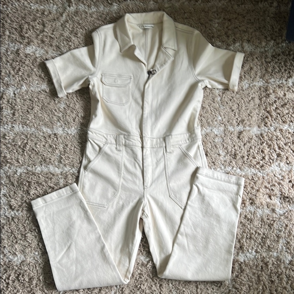American Rag Cream Jumpsuit